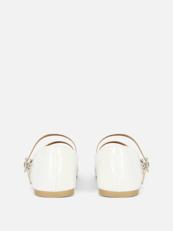 Ballerines à Double Sangle à Boucle