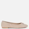 Ballerines à Nœuds En Suédine