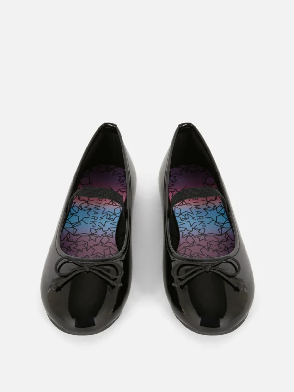 Ballerines En Simili Cuir Verni