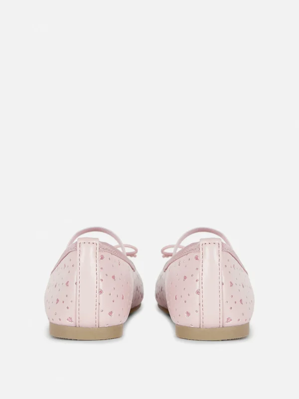 Ballerines Pailletées Découpées Au Laser