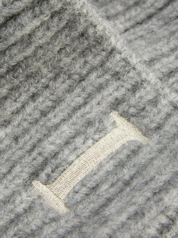 Bandeau En Tricot Avec Initiale Brodée