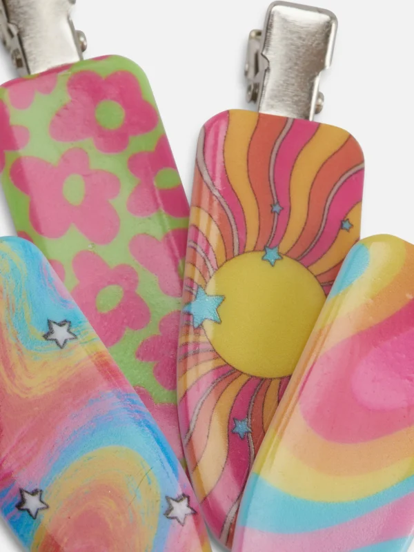 Barrettes Sans Marque à Motifs PS...