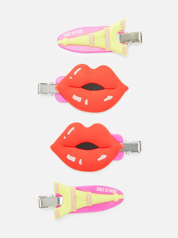 Barrettes Sans Pli Emily In Paris