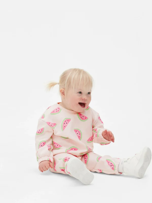 Bas De Jogging à Revers Et Cordon De Serrage