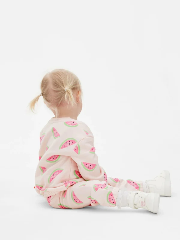 Bas De Jogging à Revers Et Cordon De Serrage