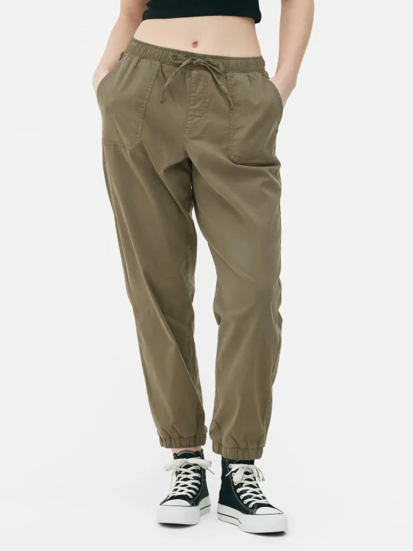 Bas De Jogging à Revers Et Cordon De Serrage