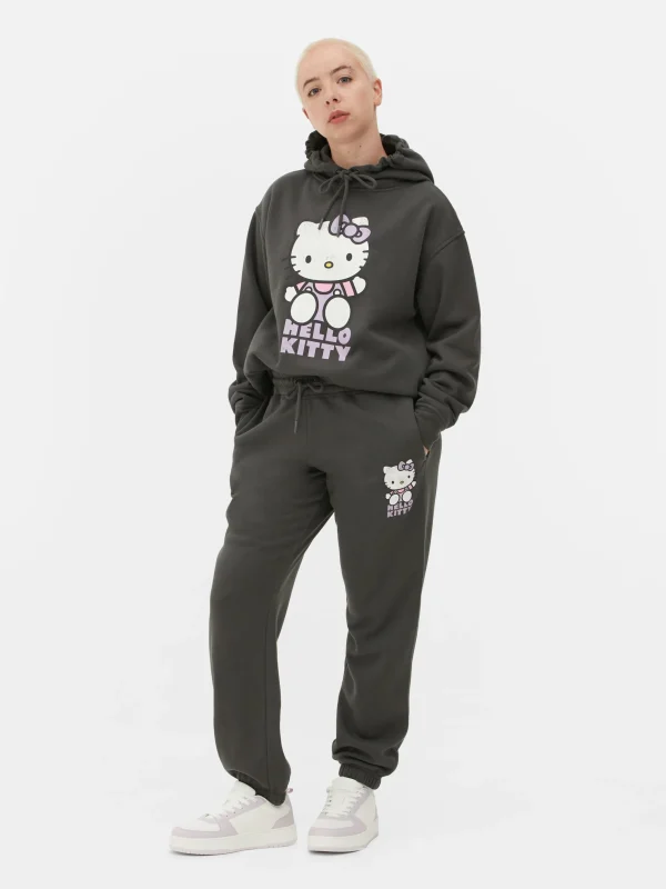Bas De Jogging à Revers Hello Kitty