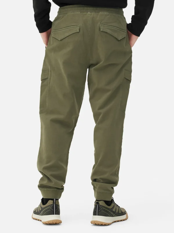 Bas De Jogging Cargo Stretch à Coupe Décontractée