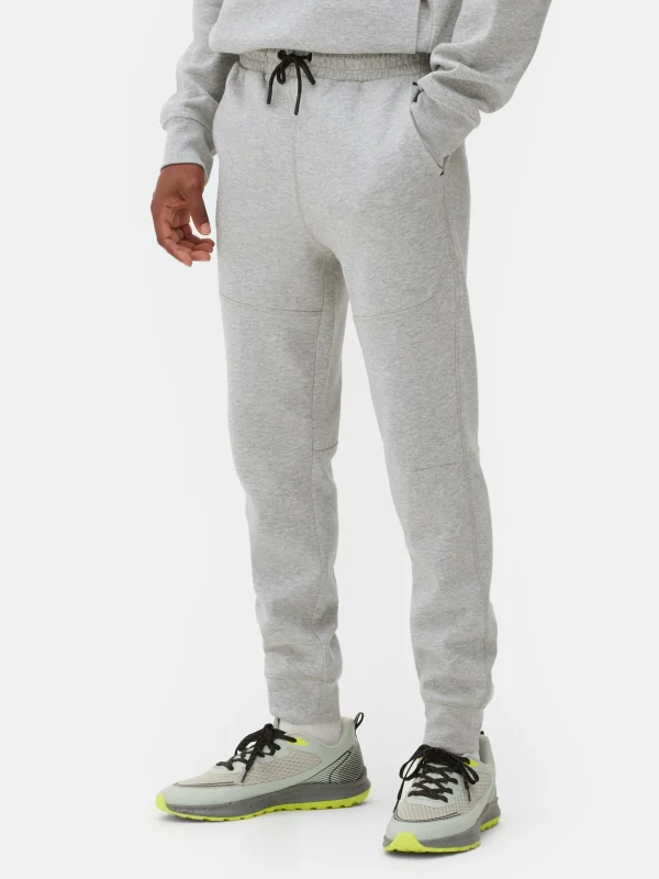 Bas De Jogging Contrecollé Coupe Slim