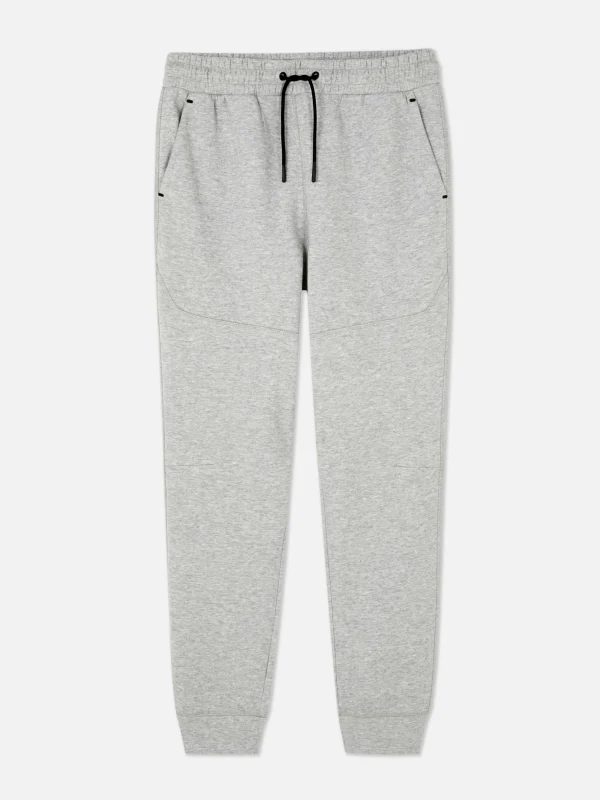 Bas De Jogging Contrecollé Coupe Slim