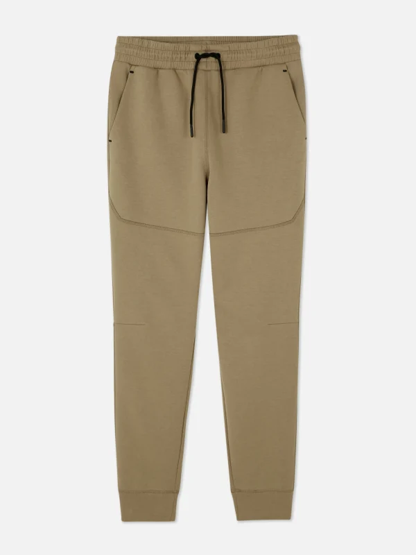 Bas De Jogging Contrecollé Coupe Slim