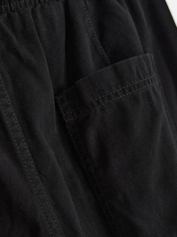 Bas De Jogging En Denim Avec Cordon De Serrage