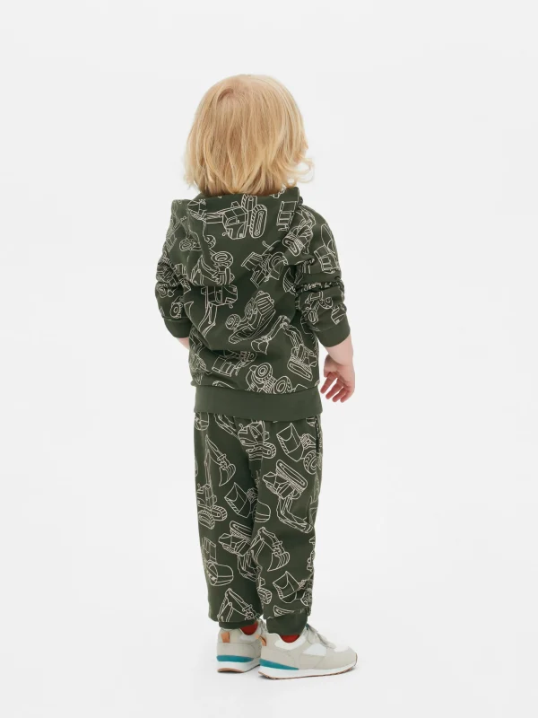 Bas De Jogging Graphique Avec Cordon De Serrage à Coordonner