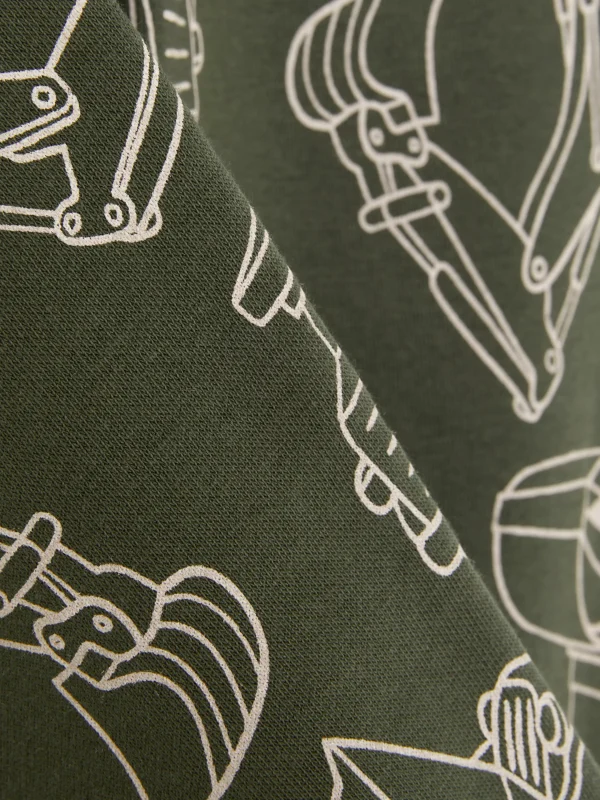 Bas De Jogging Graphique Avec Cordon De Serrage à Coordonner