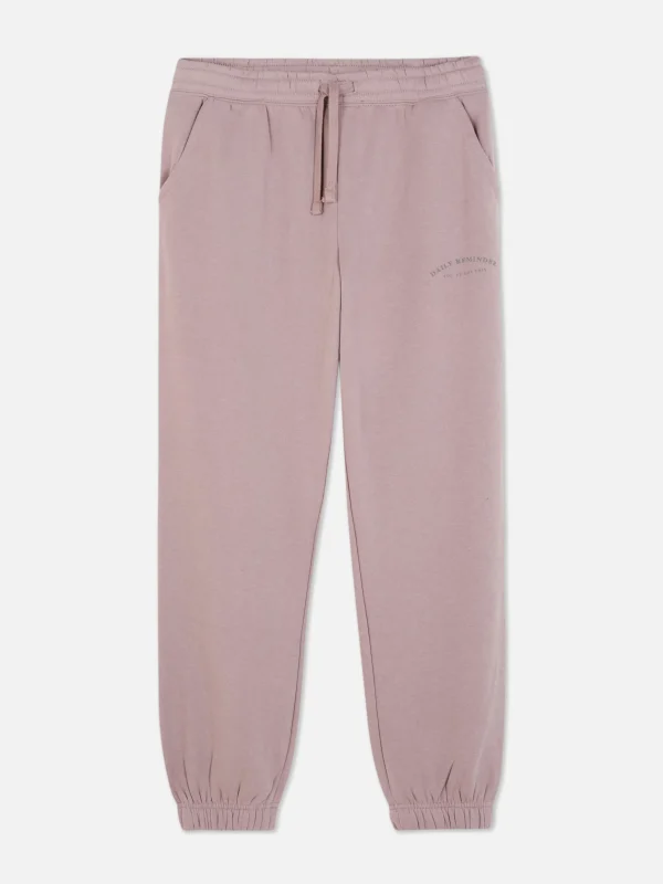 Bas De Jogging Graphique Avec Cordon De Serrage à Coordonner