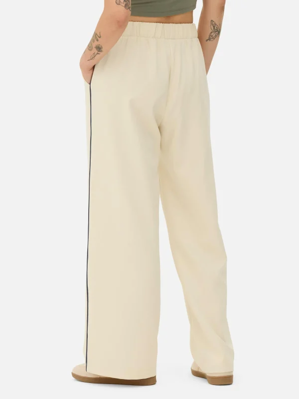 Bas De Jogging Large Rayé à Coordonner