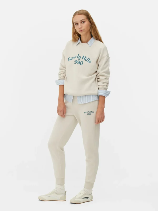 Bas De Jogging Skinny Graphique