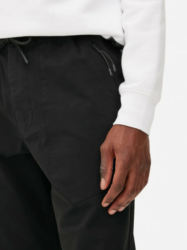 Bas De Jogging Stretch à Coupe Décontractée