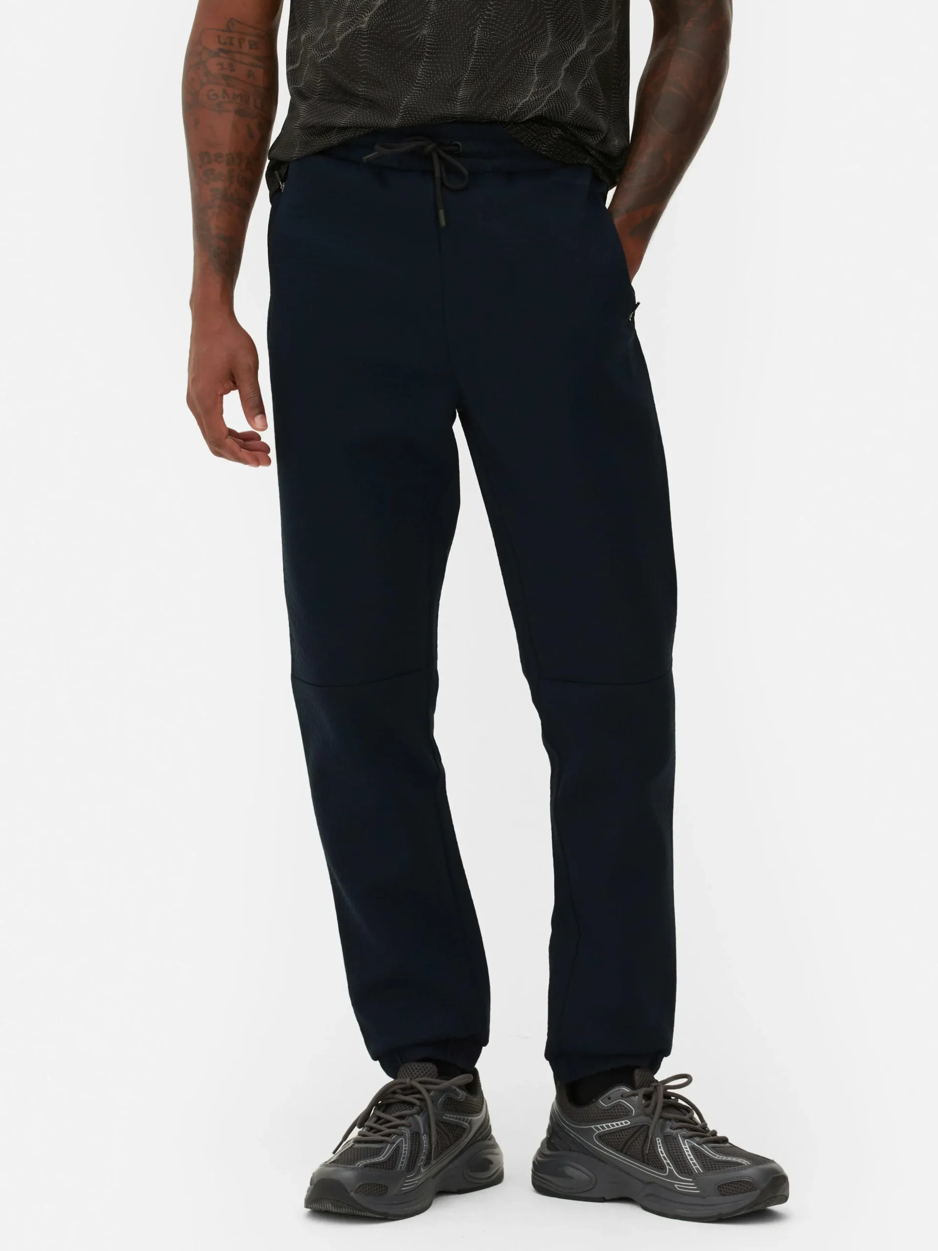 bas_de_jogging_textur__ta_1-1.webp Bas De Jogging Texturé à Taille élastiquée