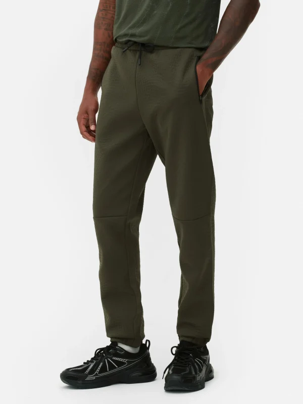 Bas De Jogging Texturé à Taille élastiquée