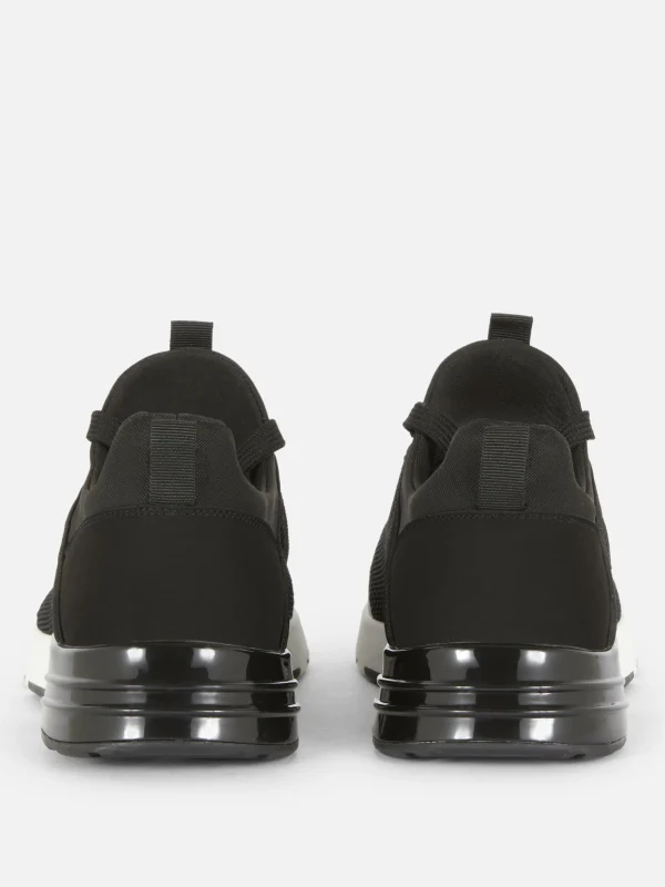 Baskets à Lacets Avec Talons à Bulle