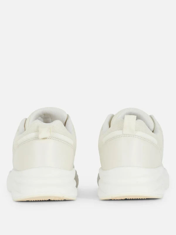 Baskets à Semelle épaisse Et Empiècements