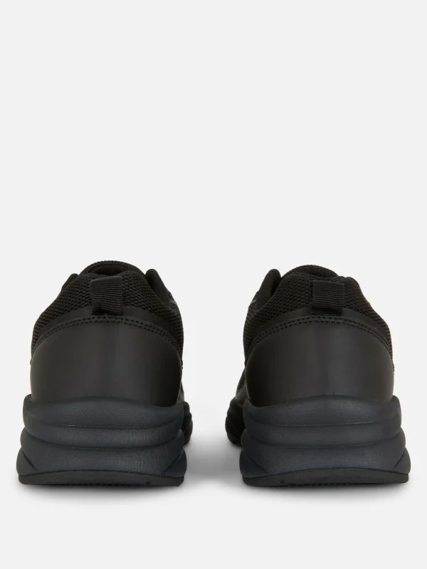 Baskets à Semelle épaisse Et Empiècements