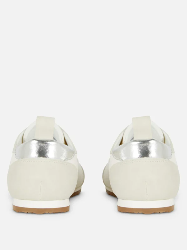 Baskets Basses De Tennis à Lacets