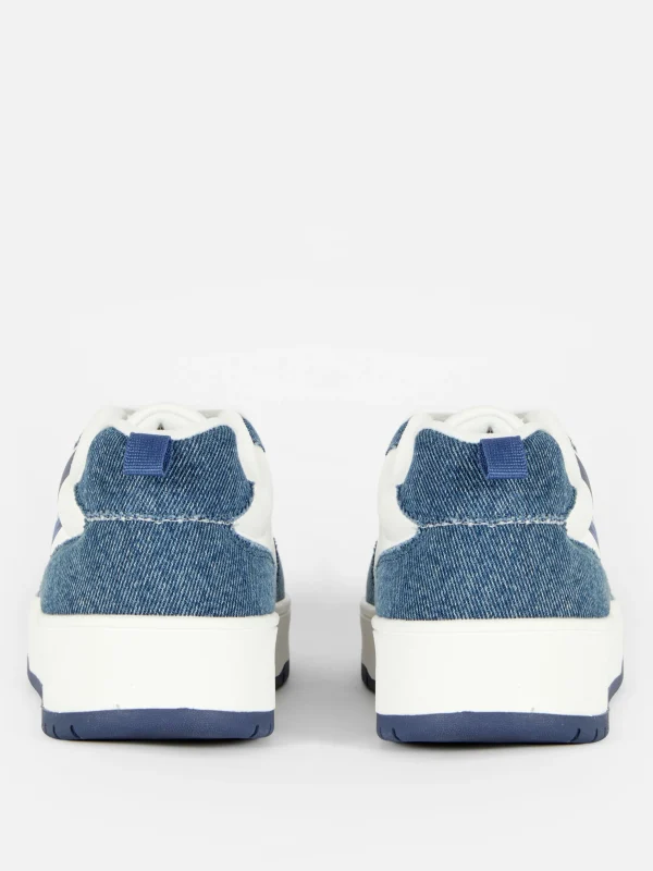 Baskets Basses En Denim Disney Lilo & Stitch