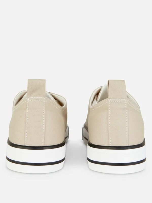 Baskets Basses En Toile