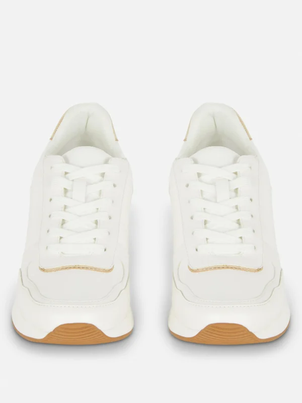 Baskets Compensées à Lacets