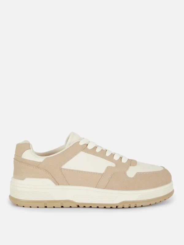 Baskets De Skate épaisses à Empiècements