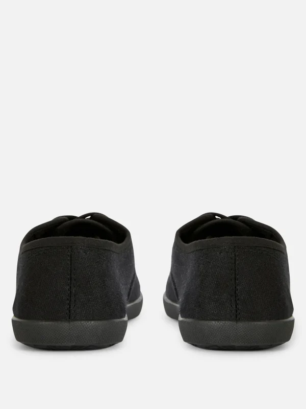 Baskets En Toile à Lacets