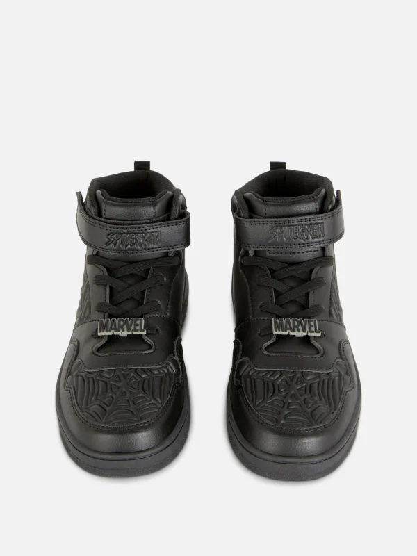 Baskets Hautes à Motif En Relief Marvel Spider-Man