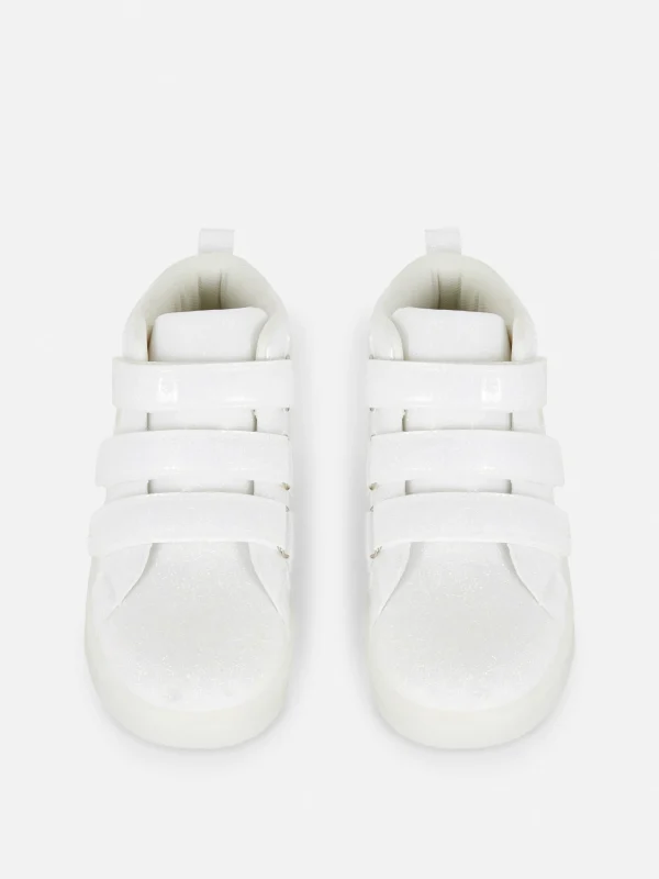 Baskets Montantes Lumineuses à Paillettes