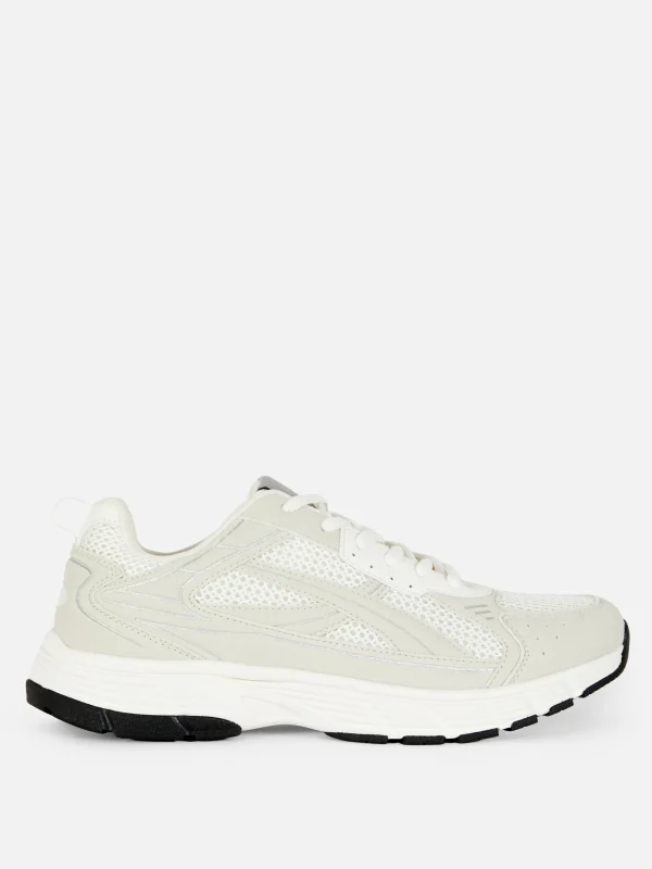 Baskets Sport à Empiècements Multiples