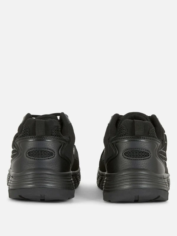 Baskets Sport à Empiècements Multiples