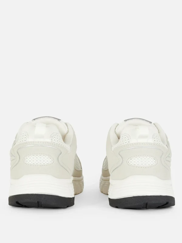 Baskets Sport à Empiècements Multiples