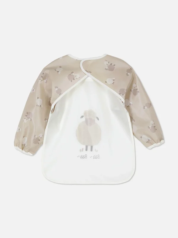 Bavoir Tablier à Motif Mouton