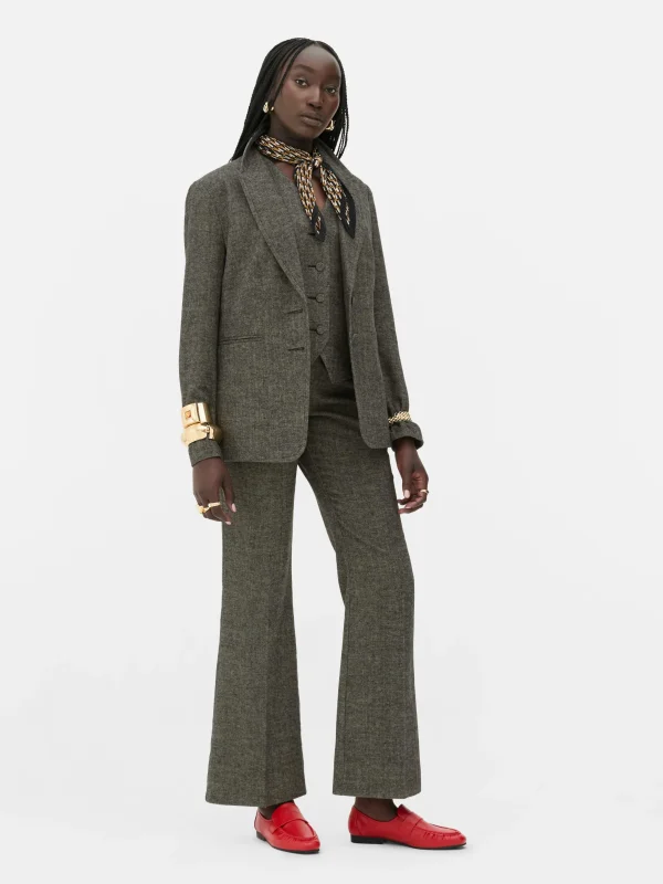 Blazer à Chevrons Rita Ora