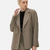 Blazer Oversize à Boutonnage Simple à Coordonner