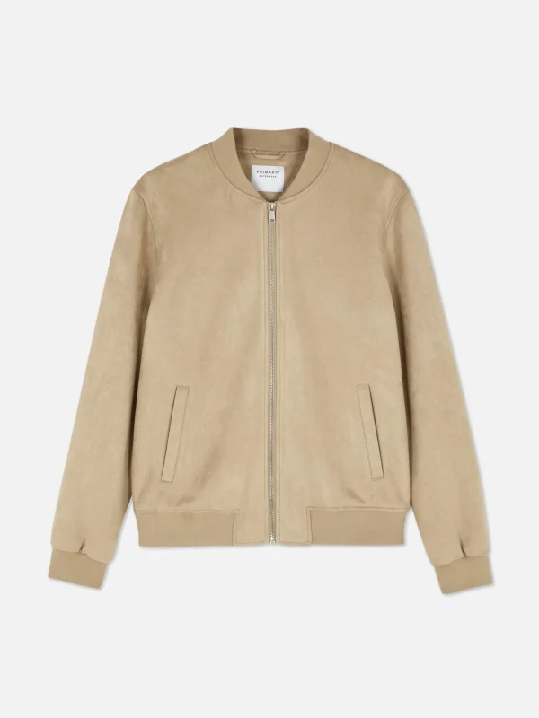 Blouson Bomber En Suédine