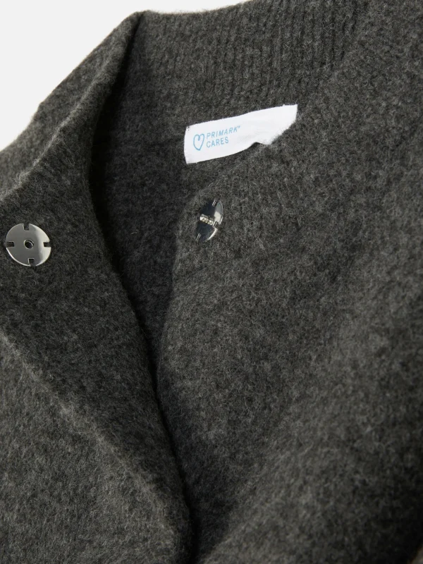 Blouson Bomber Tricoté Oversize