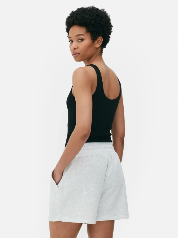 Body Côtelé Sans Coutures à Décolleté