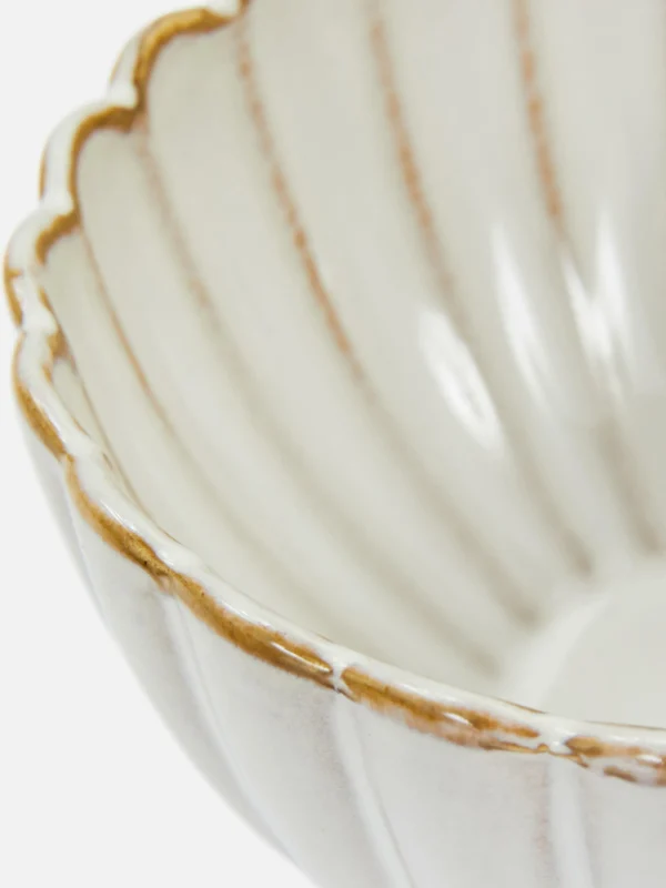 Bol à Céréales Effet Coquillage