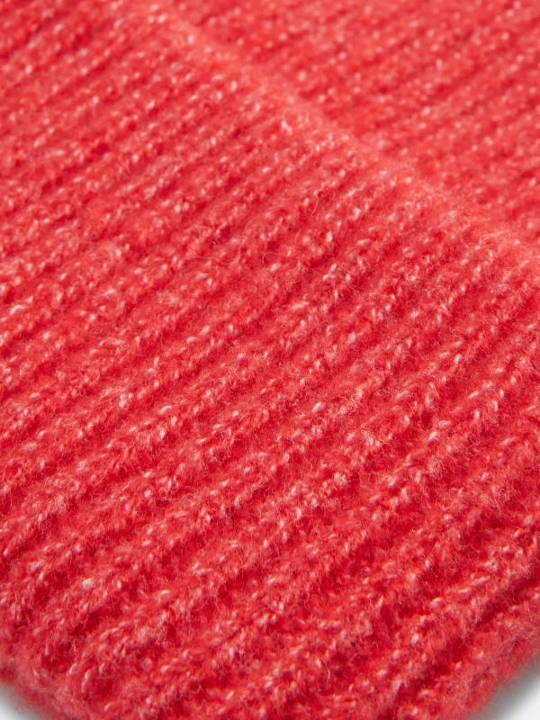 Bonnet En Grosse Maille à Revers