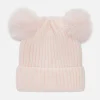 Bonnet En Maille à Pompon