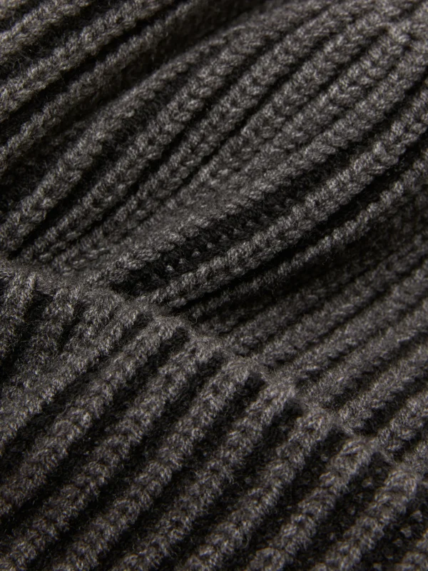 Bonnet En Tricot Côtelé Kem