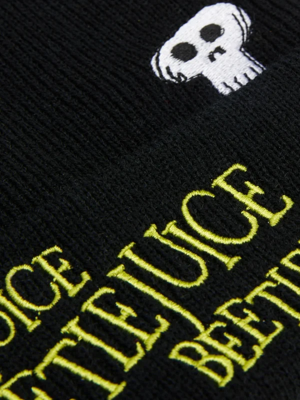 Bonnet Tricoté Beetlejuice