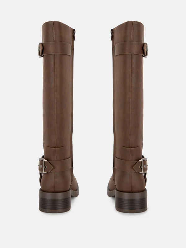 Bottes De Motard à Bout Carré